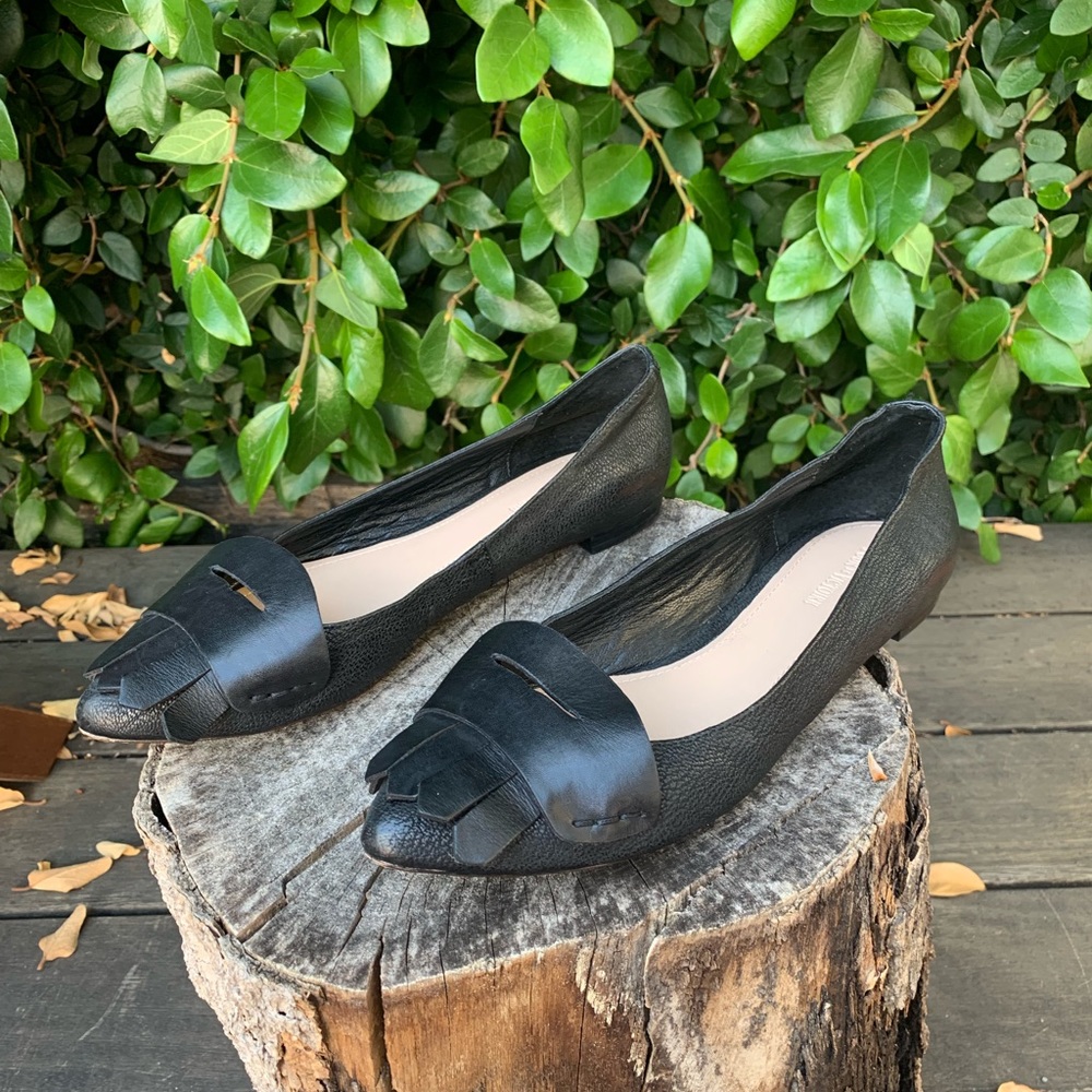 Pour La victoire leather flats